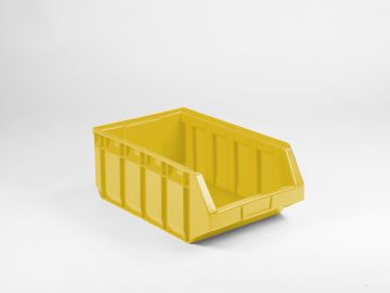 Sichtlagerkasten Storefix, stapelbar, gelb 485/440x298x189 mm, 30,0L