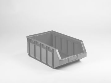 Sichtlagerkasten Storefix, stapelbar, grau 485/440x298x189 mm, 30,0L