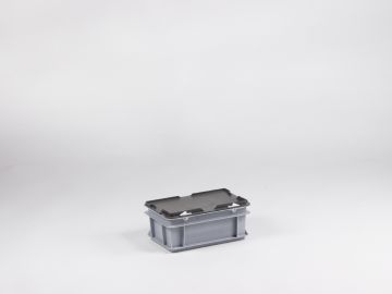 stapelbarer Eurobehälter 5 Liter mit Deckel