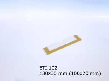 selbstklebende Etikettentasche 100x20, transparent (pro Stück)