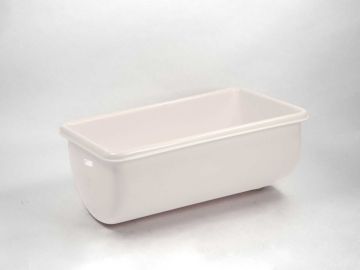 Patière plastique 145 litres avec vidange