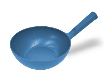Cuillère doseuse alimentaire plastique 2 litres BLEU