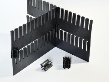 Kreuzclip für MINI Steckleisten 5 mm (pro Stück)