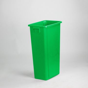 Poubelle tri sélectif 80 L 460x320x762 mm sans couvercle vert