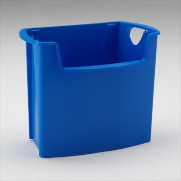 Papier u. Glaskorb 49x30x38,5cm 32 Ltr geschlossen, mit Öffnung,blau (pro Stück)