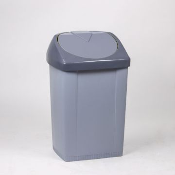 Abfalleimer 430x370x730 mm 60 Ltr. Grau (pro Stück)