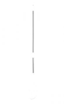 Grande spatule maryse professionnelle avec manche inox 180 cm BLANC