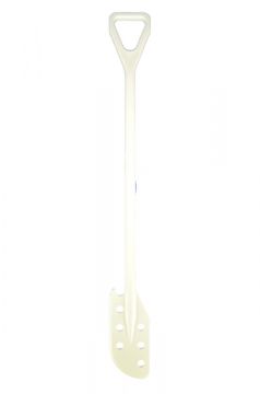 Spatule maryse professionnelle 120 cm avec trous grattoir BLANC