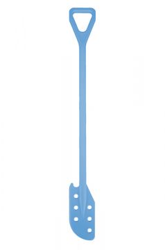 Spatule maryse professionnelle 120 cm avec trous grattoir BLEU