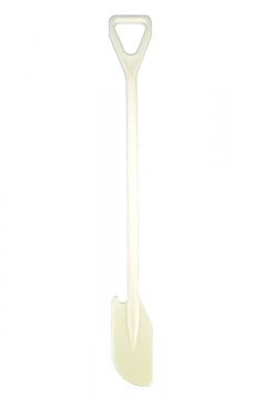 Spatule maryse professionnelle 120 cm sans trous BLANC