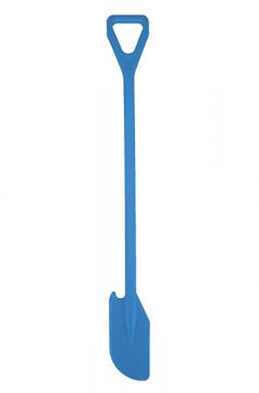 Spatule maryse professionnelle 120 cm sans trous BLEU