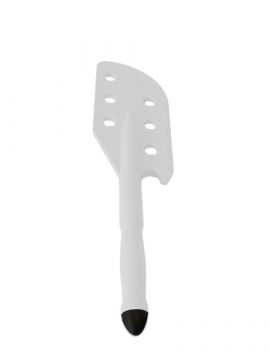 Petite spatule maryse professionnelle 54 cm avec trous BLANC