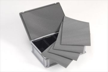 Schaum 255x155x25 mm nicht montiert (pro Stück)