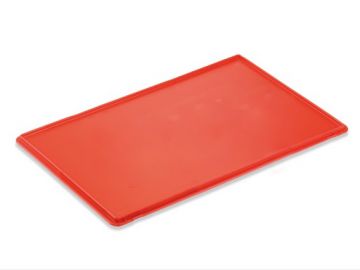 Couvercle à poser pour bac à viande 60x40 cm ROUGE