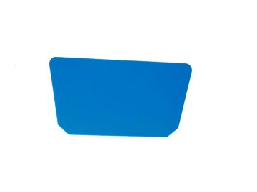 Grand racloir pâtisserie 230x118 mm BLEU