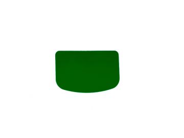 Petit racloir pâtisserie 150x97 mm flexi VERT