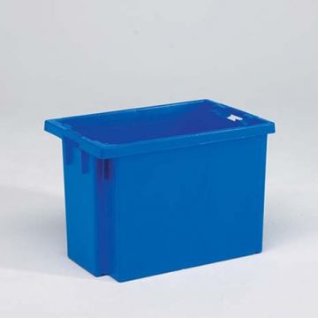 Turnbin Drehstapelbehälter, 600x400x400 mm, 70 Liter, blau