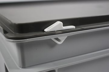 RAKO Schnappverschlüsse für Deckel, Weiß (pro Stück)