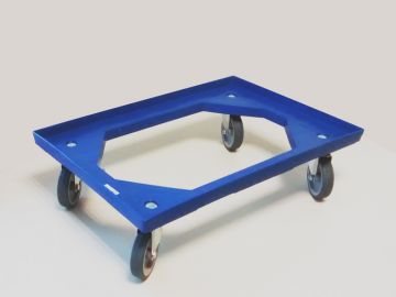 Transportroller, 600x400x160 mm, blauw