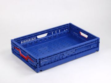 Klappkiste 20 Liter, 600x400x122 mm, blau