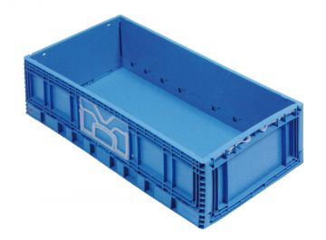 Stapelbare Klappbehälter 59 Liter, 800x400x230 mm, blau