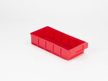 Bac tiroir plastique 400x186x83 ROUGE