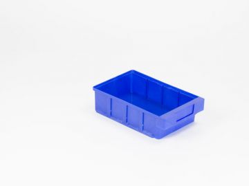 Kunststoffkleinteilebox 300x186x83 mm, blau