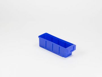 Kunststoffkleinteilebox 300x93x83 mm, blau