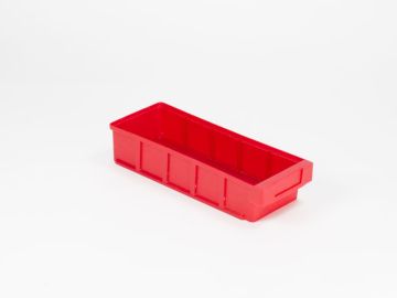 Bac tiroir plastique 40x15x8 cm ROUGE