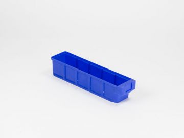 Kunststoffkleinteilebox 400x93x83 mm, blau