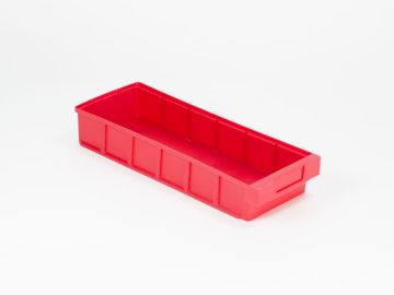 Tiroir de rangement visserie plastique 500x186x83 mm ROUGE