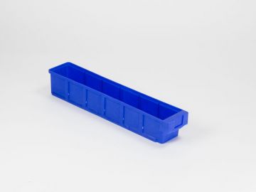 Kunststoffkleinteilebox 500x93x83 mm, blau