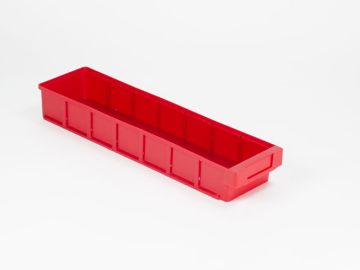 Bac tiroir plastique 600x152x83 rouge