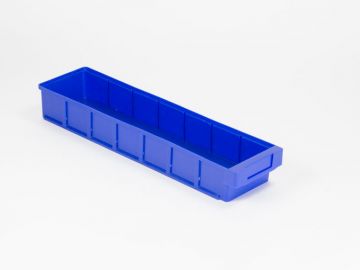Kunststoffkleinteilebox 600x152x83 mm, blau