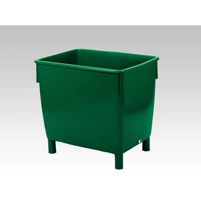 Bac plastique grande taille rectangulaire 400L VERT