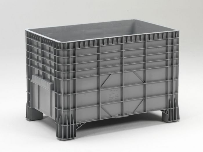 Grande caisse plastique 550 litres1200x800x800 mm sur 4 pieds