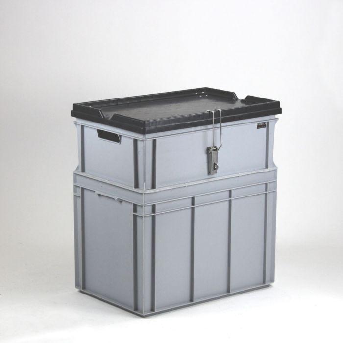 Bac plastique pour le transport de 6 bouteilles d'air comprimé ø160 mm, 600x400x660 mm