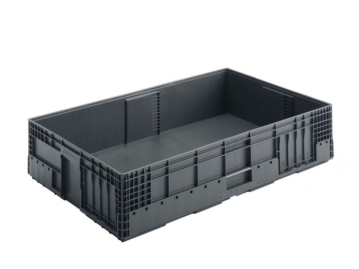 Bac plastique grande longueur 100x60x21 cm DC-MLT GRIS
