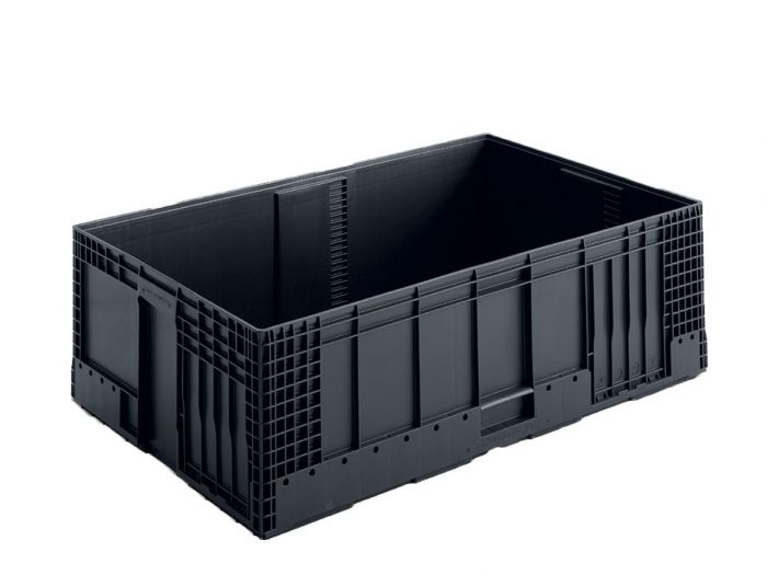 Bac plastique grande longueur 100x60x28 cm DC-MLT GRIS