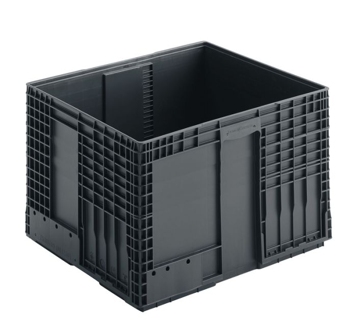 Bac en plastique grande largeur 60x50x315 cm DC-MLT GRIS