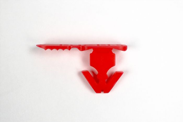 Scellé plastique pour bac navette 1000 pièces ROUGE