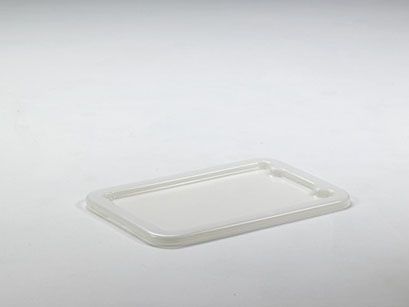Couvercle pour bac gerbable emboitable alimentaire 600x400 mm BLANC