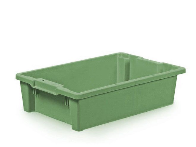 Drehstapelbehälter 600x400x150 mm, 25 Liter, grün