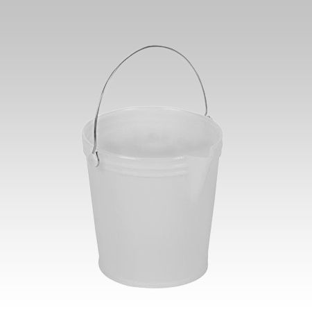 Seau alimentaire gradué avec bec verseur 12L BLANC
