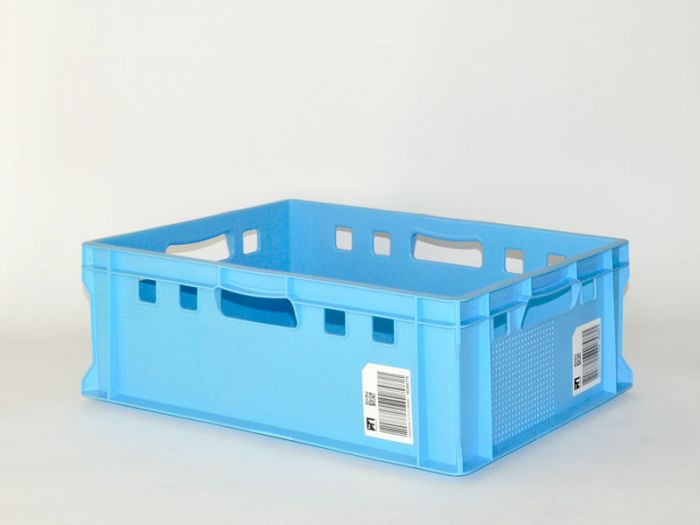 Caisse à poisson pour la pêche E1 performance 60x40x15 cm 28L BLEU