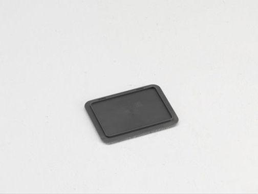Couvercle caisse plastique à poser 200x150 mm GRIS foncé