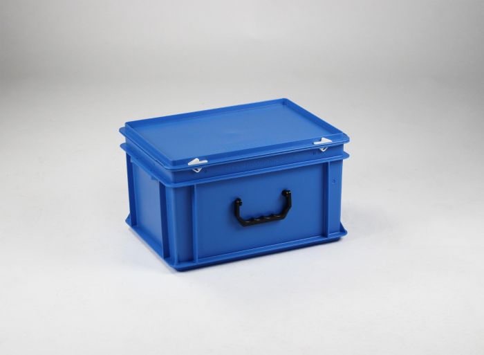 Mallette de transport plastique 400x300x220 mm 20L BLEU