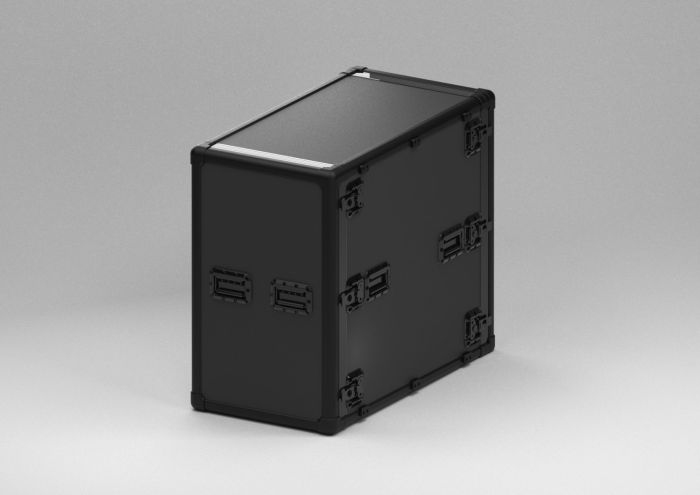 19" Exo Rack Case 18U, 574 x 1064 x 927 mm, porte double