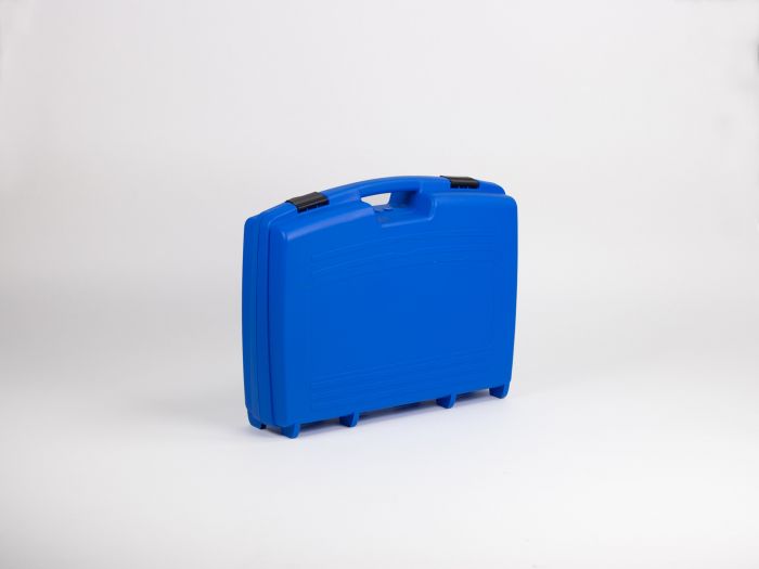 Plastikkoffer 515x415x135 mm, mit integriertem Griff, blau