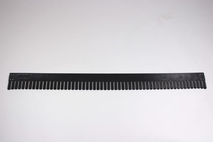 Séparateur sécable pour bac plastique, Lxh : 1150x100 mm